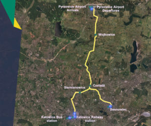 Monorail nad śląskimi miastami