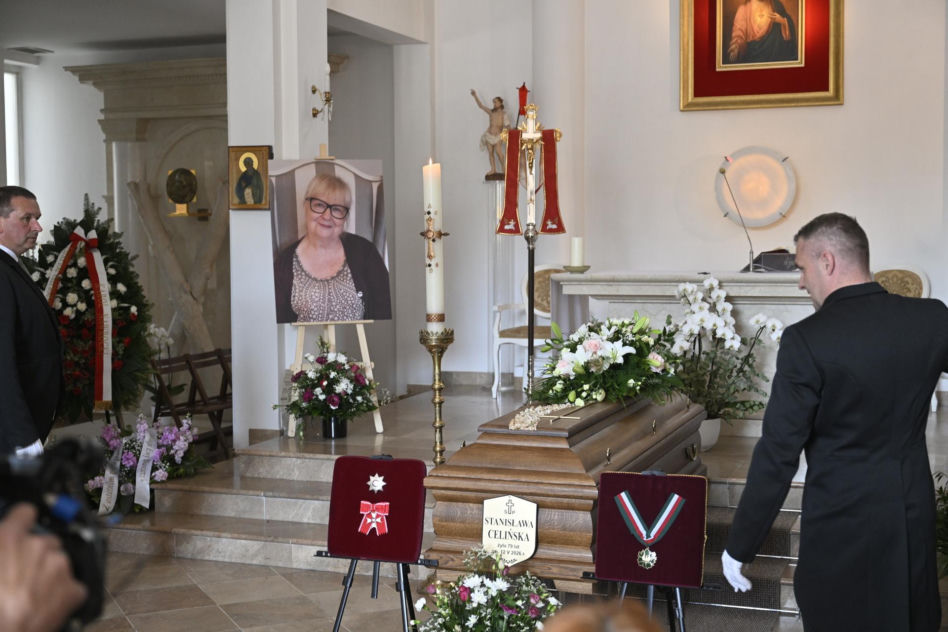 Pogrzeb Stanisławy Celińskiej
