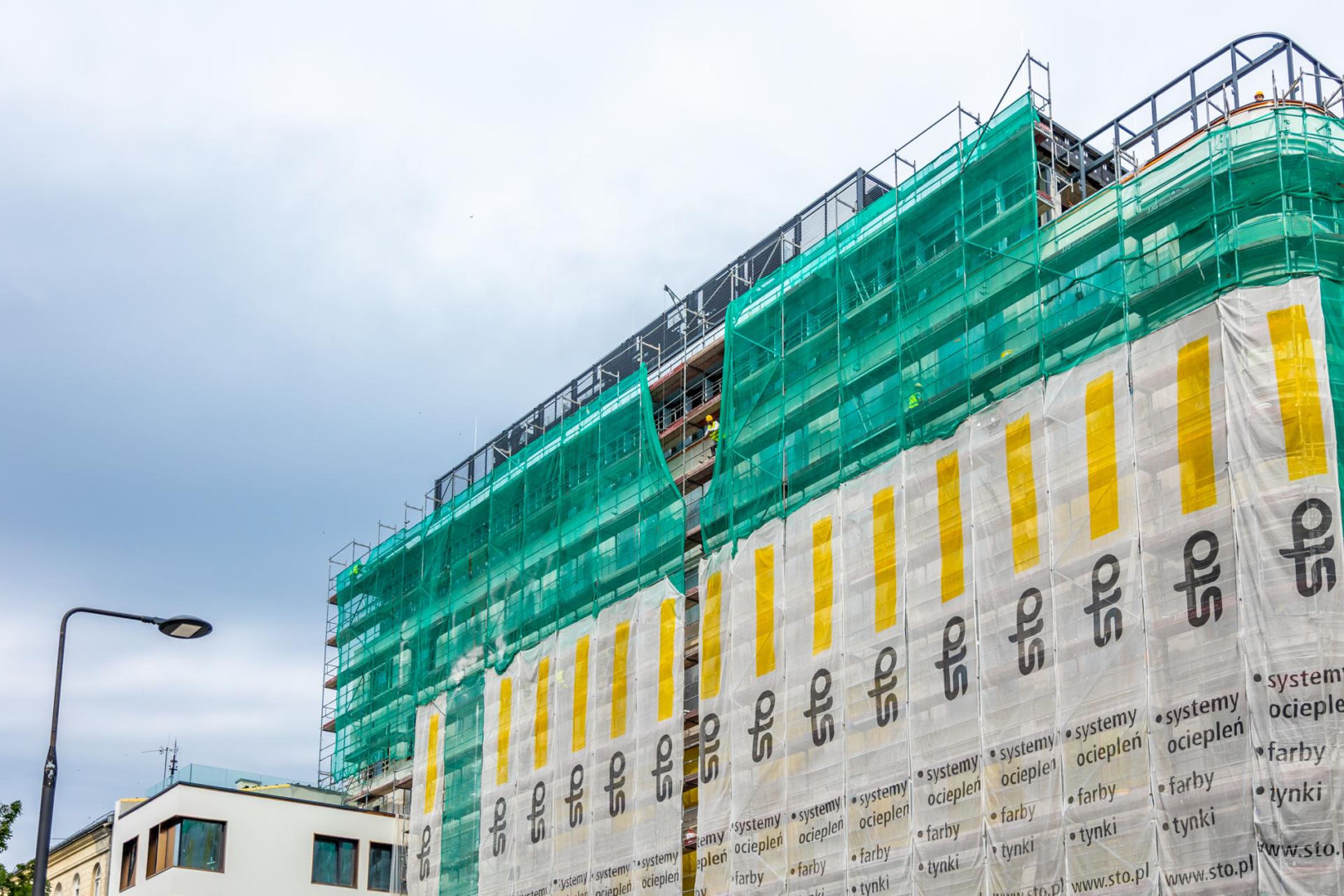 Budowa hotelu Canopy by Hilton Warsaw przy ul. Wilczej 50/52 w Warszawie