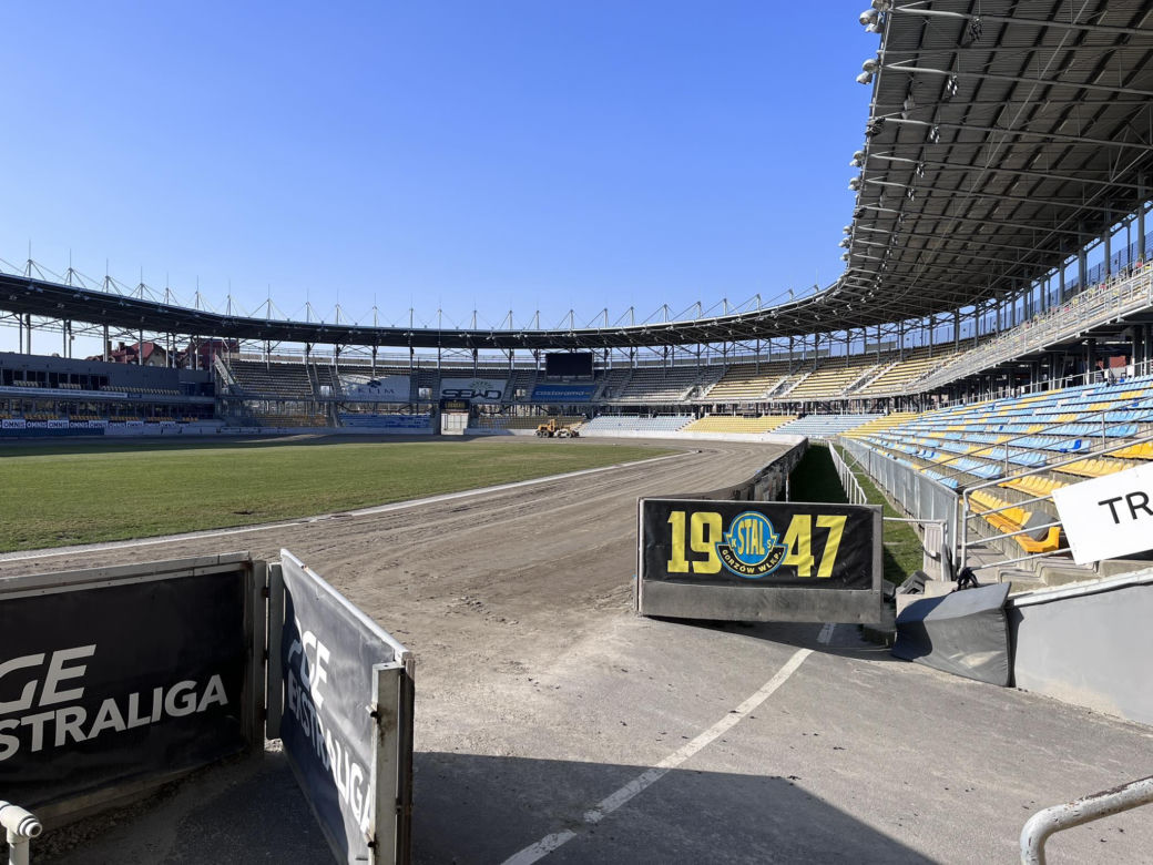 Tak wygląda stadion Stali Gorzów po zimowej przerwie. Kiedy 1. trening?