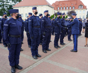 Ślubowanie policjantów w Bydgoszczy. Zdjęcia z uroczystości