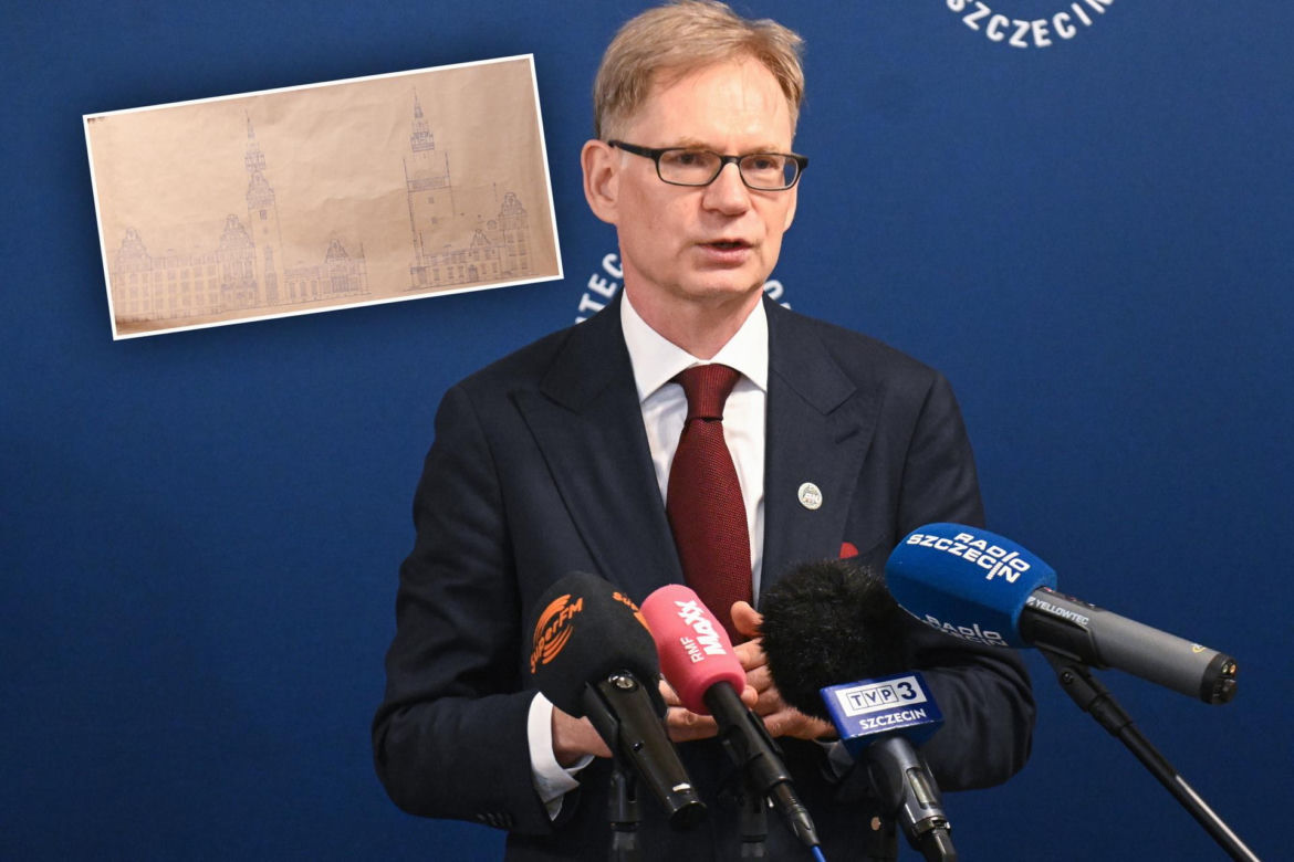 Panorama Wałów Chrobrego mogła wyglądać zupełnie inaczej. Ciekawe odkrycie na Politechnice Morskiej