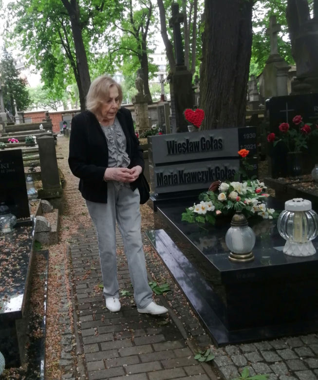 Maria Gołas: Ciężko mi bez Wiesia