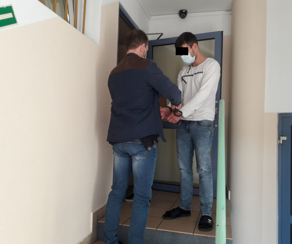 Spektakularne zatrzymanie włamywaczy na Mazowszu