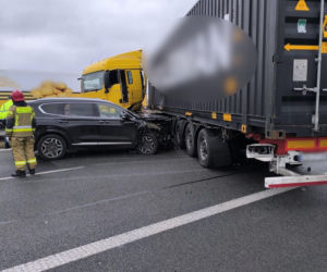 Karambol na Obwodnicy Trójmiasta. 9 aut zderzyło się na trasie