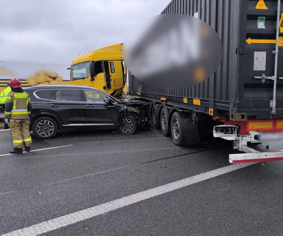 Karambol na Obwodnicy Trójmiasta. 9 aut zderzyło się na trasie