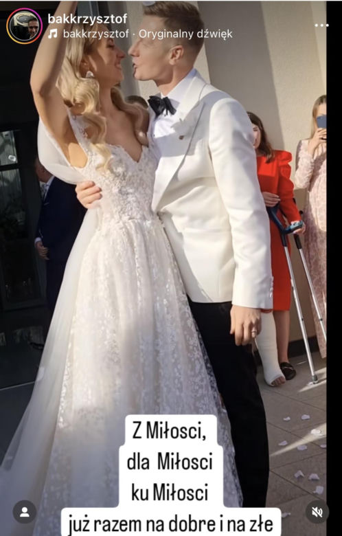 Rafał Mroczek wziął ślub