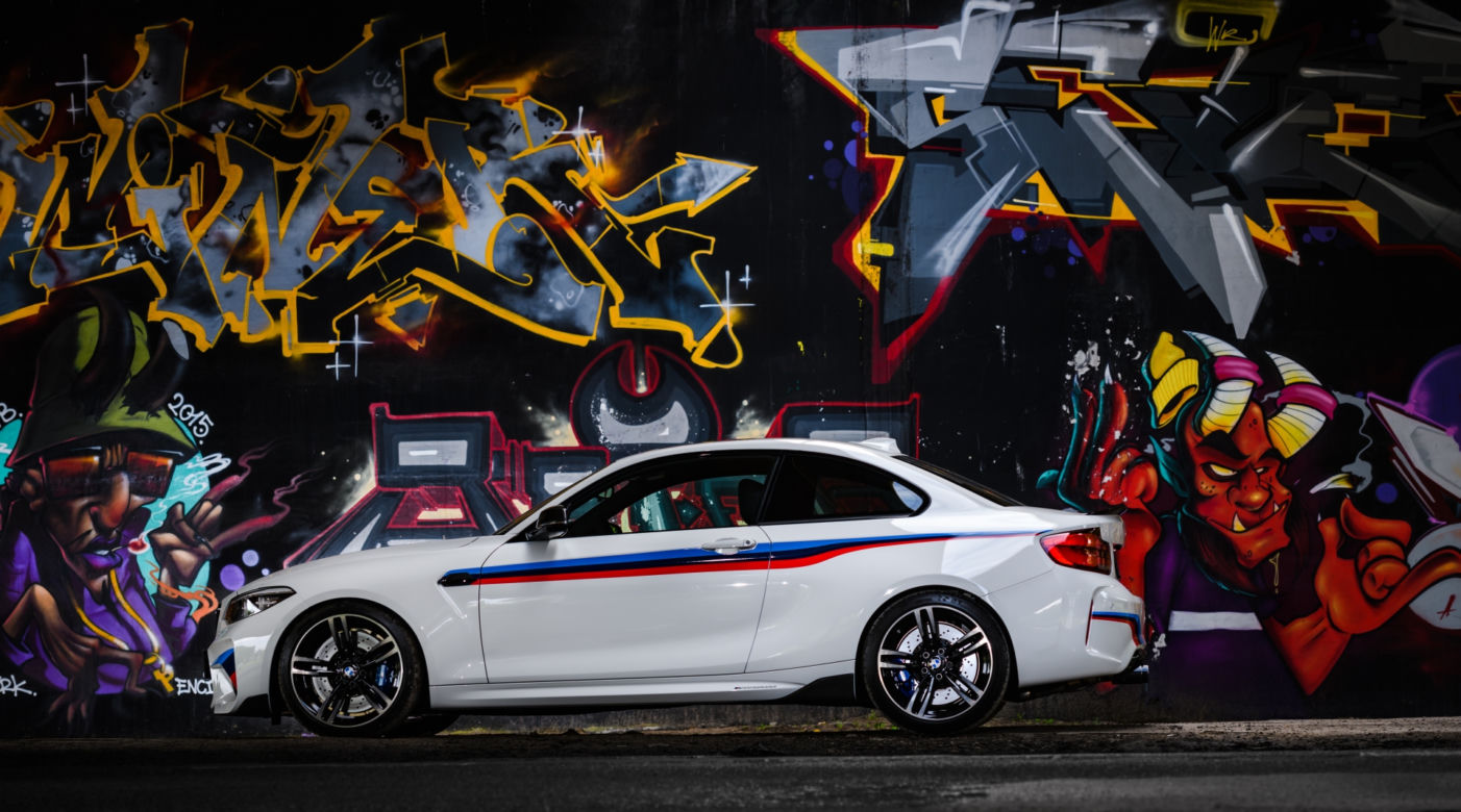 BMW M2 z częściami M Performance