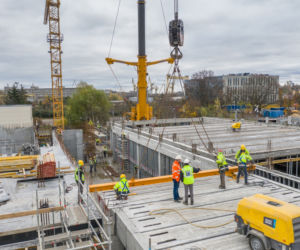 Budowa Fabryki Wody - grudzień 2020