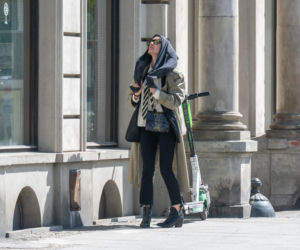 Magdalena Cielecka walczy z wiatrem