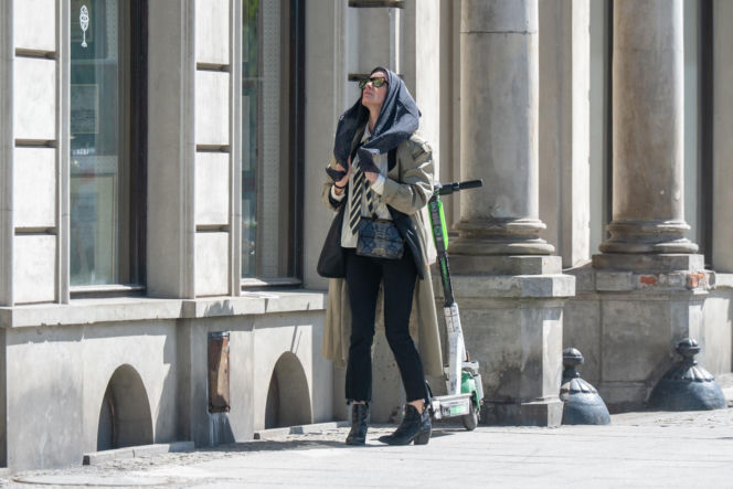 Magdalena Cielecka walczy z wiatrem