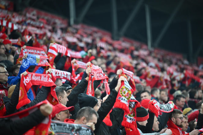 Widzew Łódź - Lech Poznań: Zdjęcia kibiców i zawodników z meczu 24. kolejki PKO BP Ekstraklasy