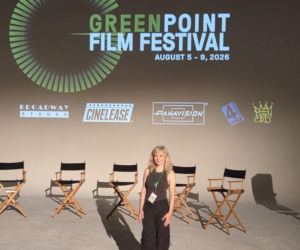 Kamila Latała stworzyła żywą scenografię na Greenpoint Film Festival
