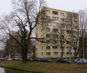 Punktowce nad Radunią w Gdańsku