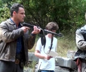 Czas honoru 6 sezon odcinek 78 - ostatnia scena - KULISY. Jan Wieczorkowski, Piotr Ligienza