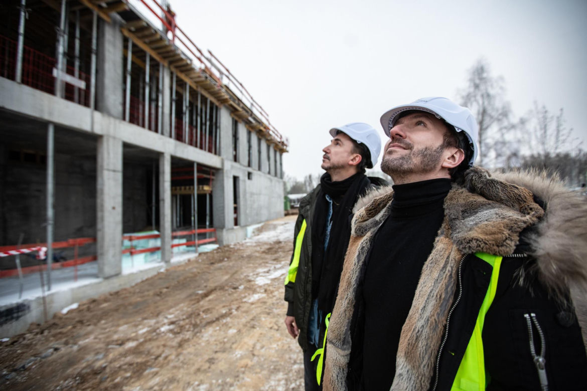 W Kielcach powstają wieżowce Sky Trust. Najnowsze zdjęcia