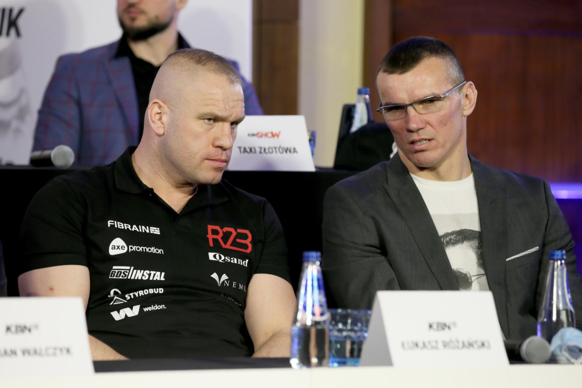 Łukasz Różański i Mateusz Masternak