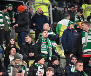 Lechia Gdańsk - Jagiellonia Białystok: Zdjęcia kibiców i zawodników z meczu 24. kolejki PKO BP Ekstraklasy