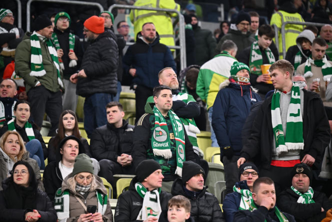 Lechia Gdańsk - Jagiellonia Białystok: Zdjęcia kibiców i zawodników z meczu 24. kolejki PKO BP Ekstraklasy
