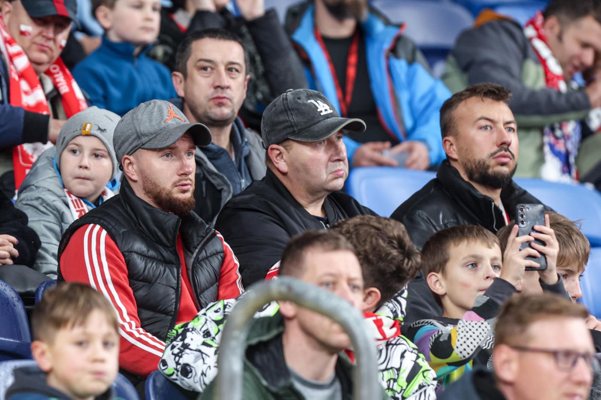 Szał na trybunach podczas meczu Polska - Nowa Zelandia