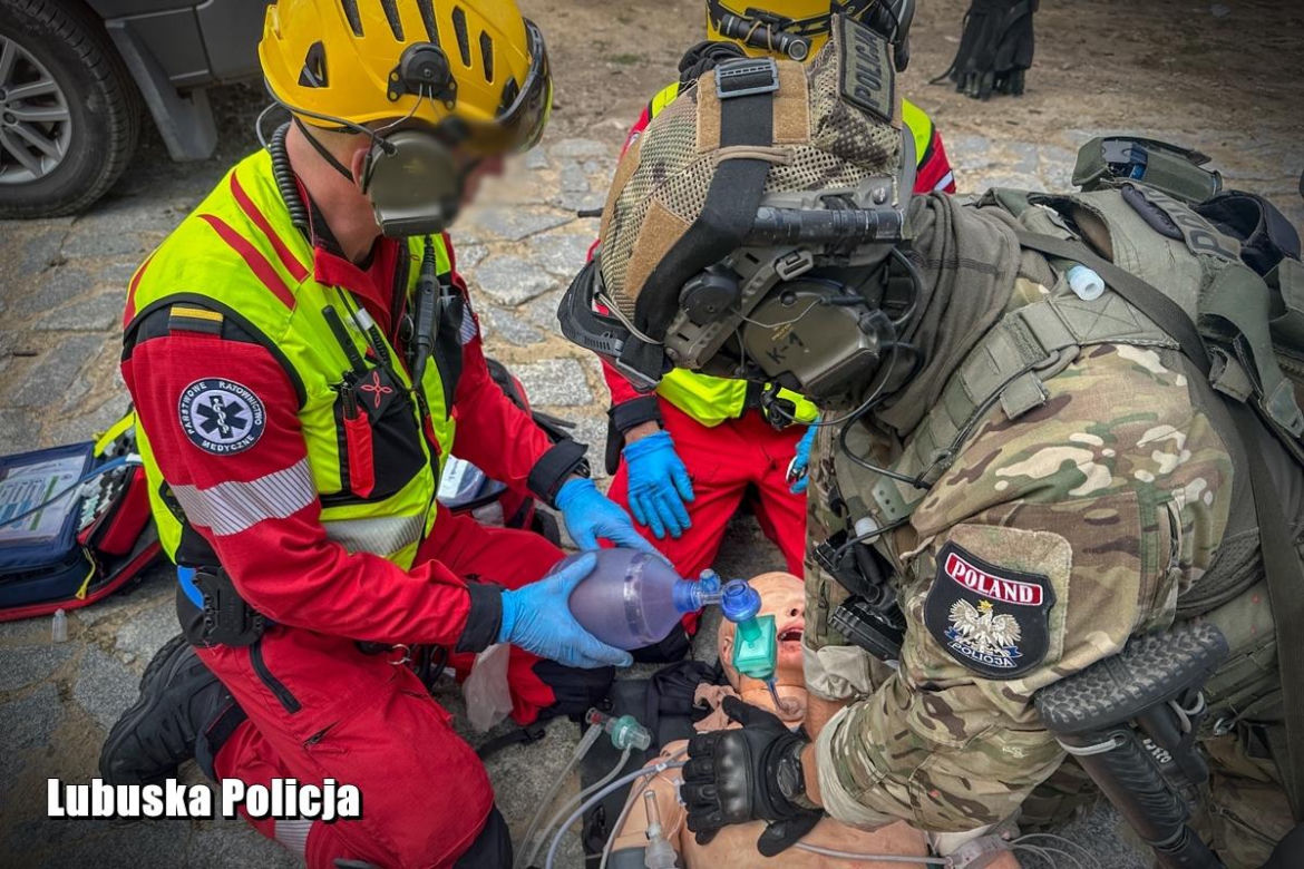 Ćwiczenia lubuskich kontrterrorystów
