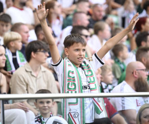 Legia Warszawa - Zagłębie Lubin: Zdjęcia kibiców