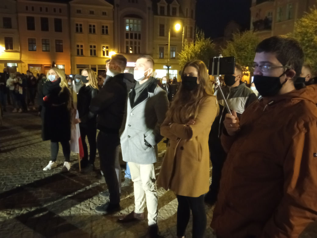 Protest kobiet w Grudziądzu 28.10