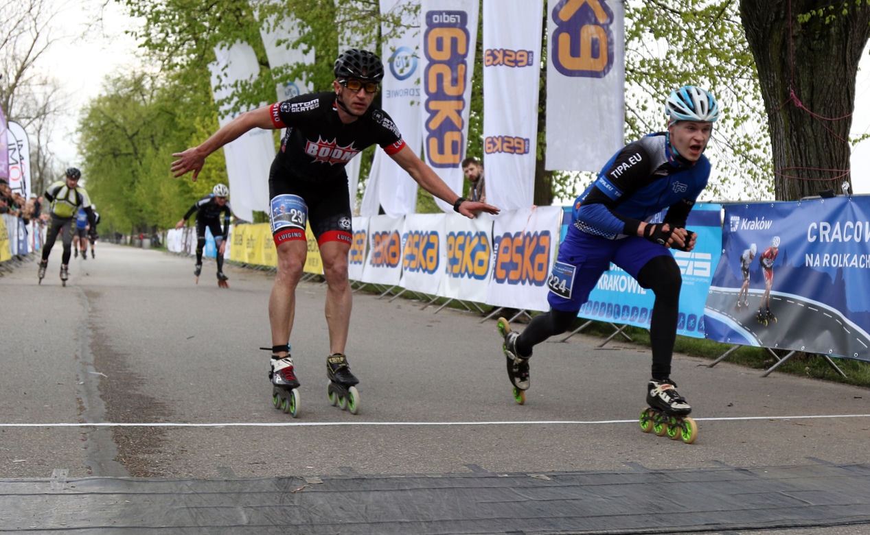 Cracovia Maraton na Rolkach z Radiem Eska