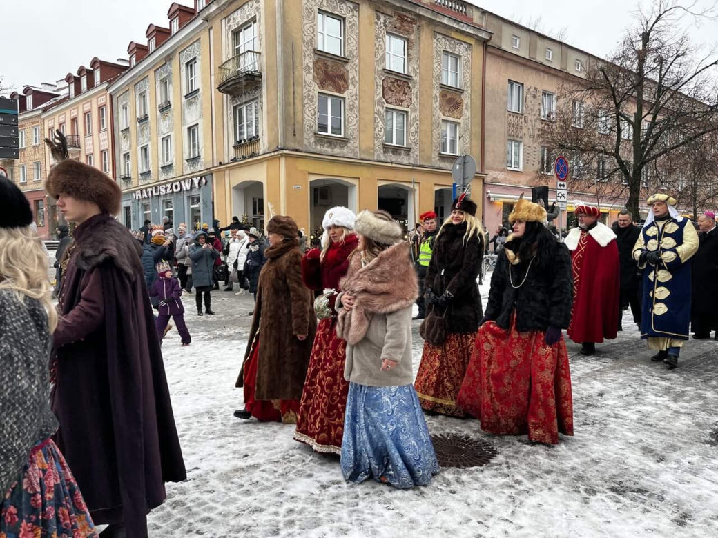 Orszak Trzech Króli 2025 na ulicach Białegostoku