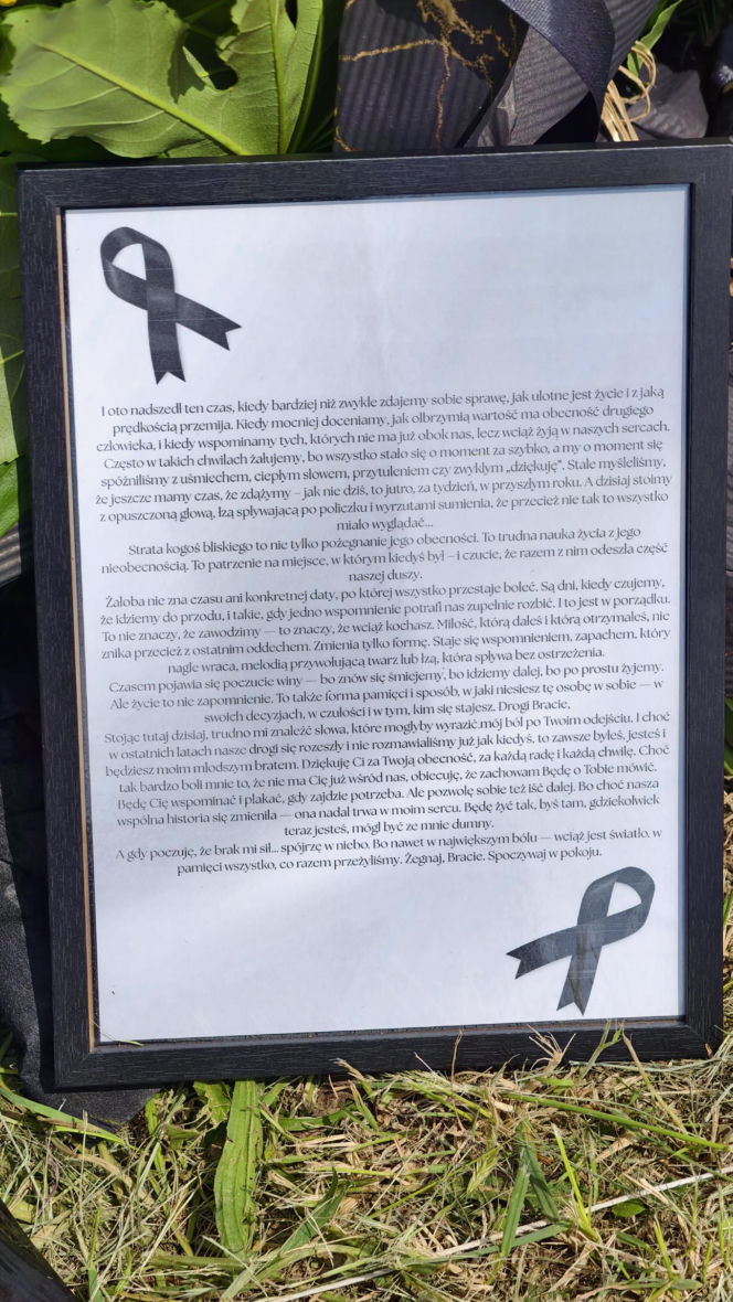 Zginął w wypadku, jadąc oddać krew.