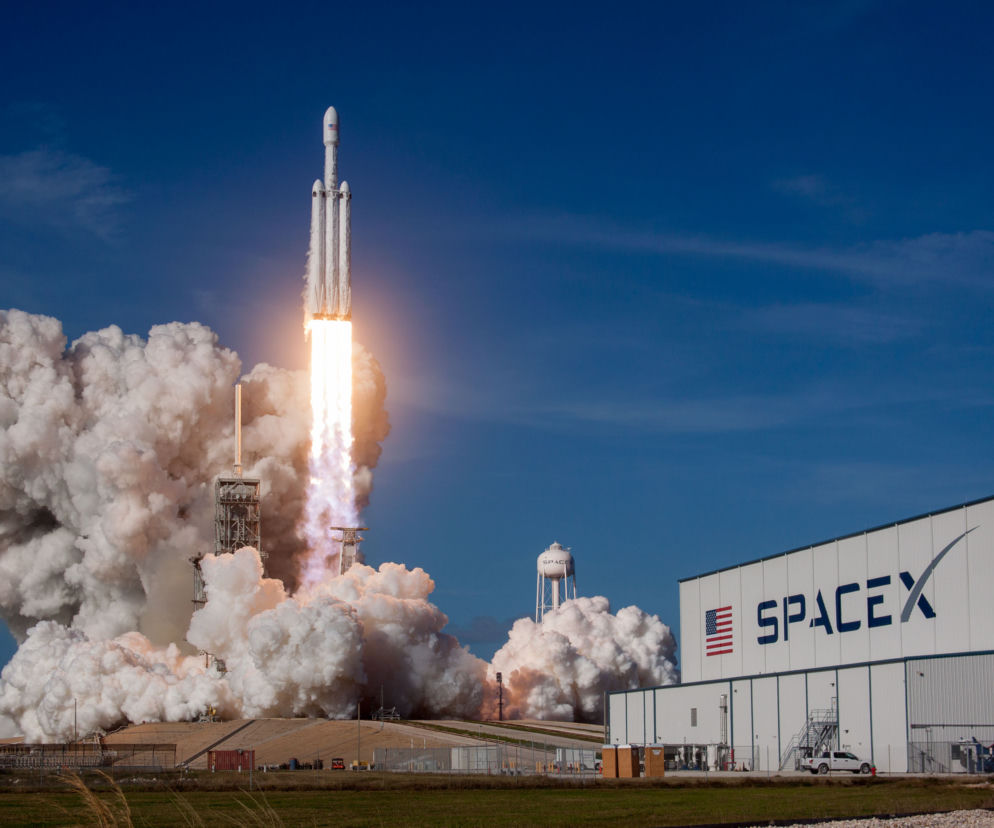 Space X, rakieta, start, Elon Musk