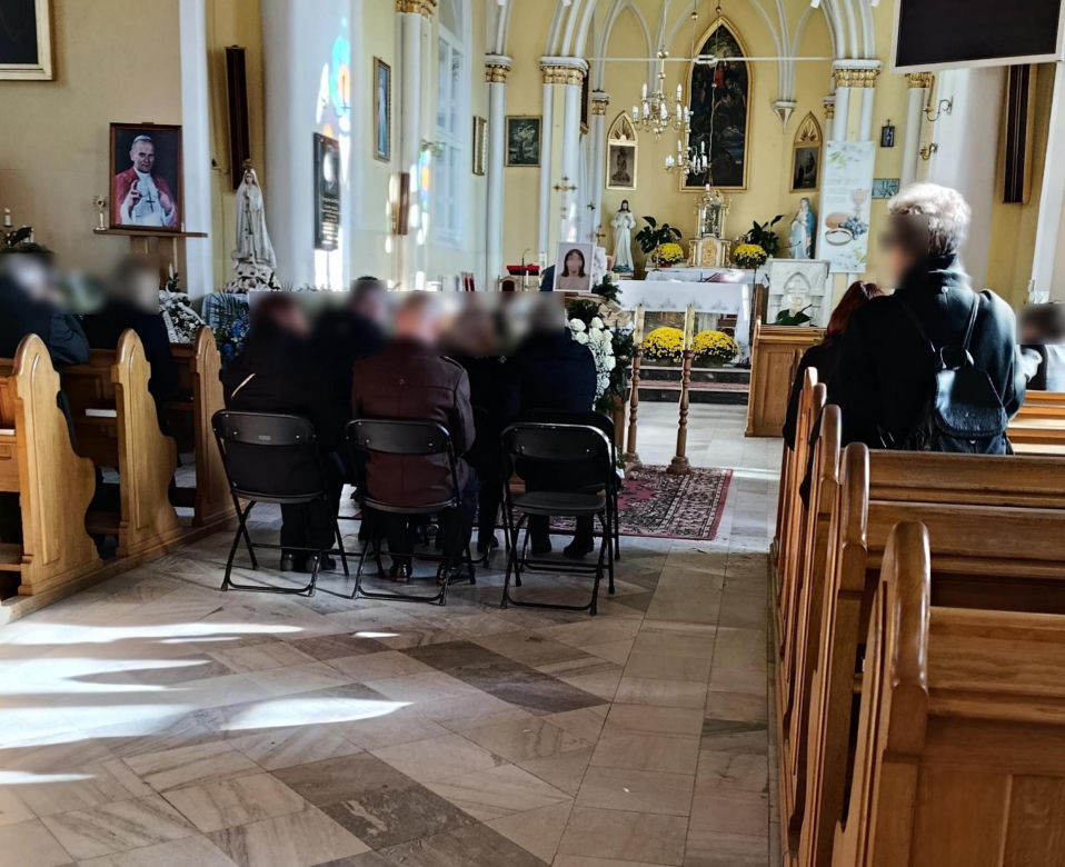 Pogrzeb 17-letniego Łukasza z Woli Osowińskiej