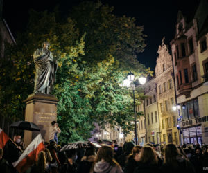 Strajk Kobiet w Toruniu 27.10.2020 - wtorkowy protest i blokada ulic