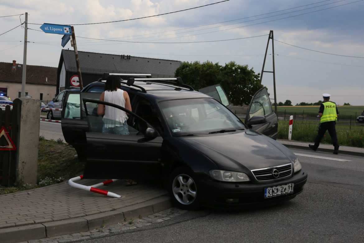 Kolizja z udziałem busa Służby Ochrony Państwa