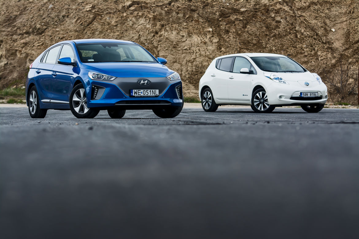 Hyundai IONIQ Electric vs. Nissan Leaf