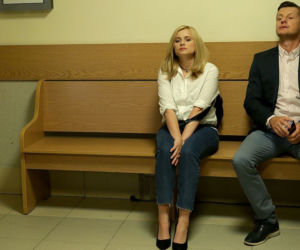 M jak miłość odc. 1395. Paweł (Rafał Mroczek), Katia (Joanna Jarmołowicz)
