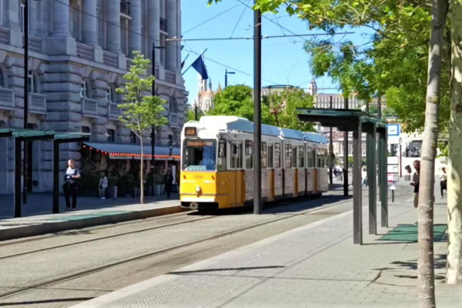 Budapeszt z okien tramwaju
