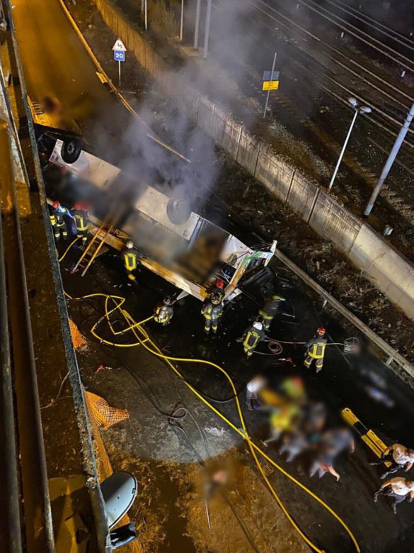 Katastrofa autokaru we Włoszech. Co najmniej 20 ofiar