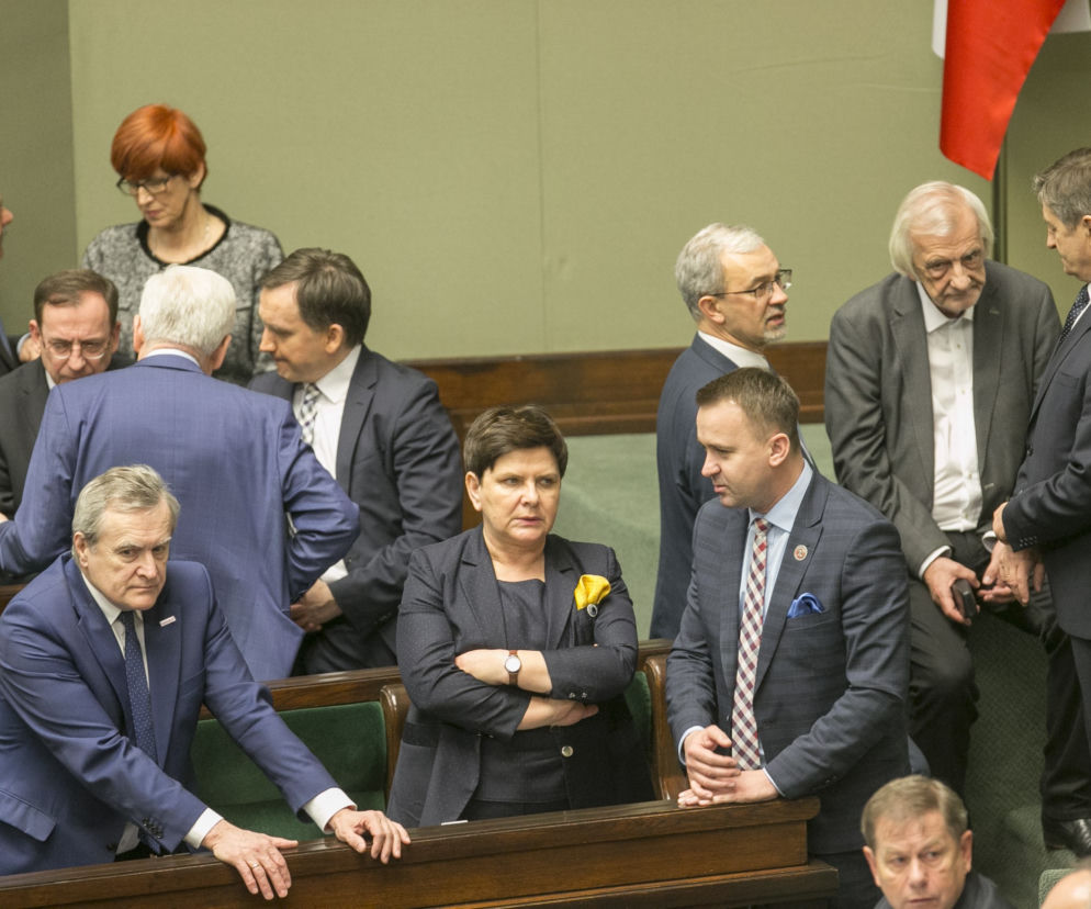 Beata Szydło w Sejmie