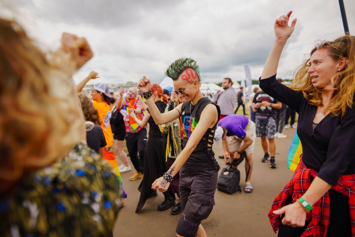 Marsz Równości na Pol’and’Rock Festival 2023