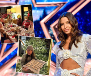 Julia Wieniawa urządziła Wigilię w leśnym domku. Zaprosiła mamę, siostry i... pieski!