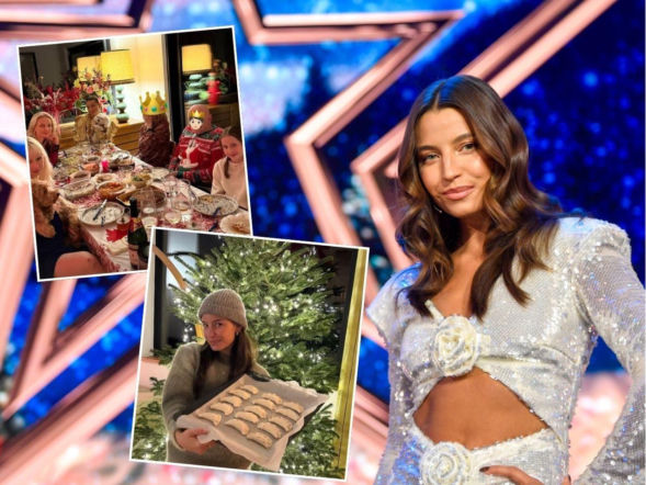 Julia Wieniawa urządziła Wigilię w leśnym domku. Zaprosiła mamę, siostry i... pieski!