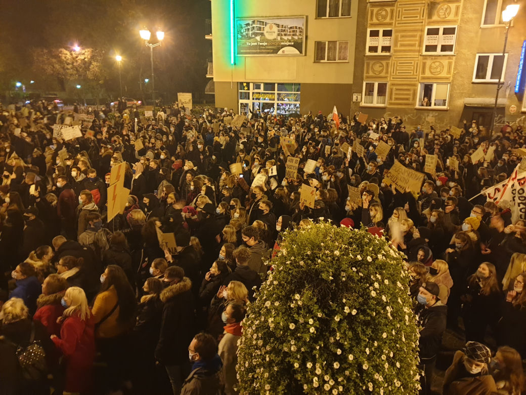 ''Czarny Marsz'' w Białymstoku