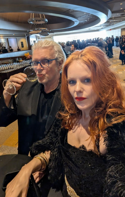 Dorota Zglobicka i Zbigniew Rybczyński na gali Oscarów 2026