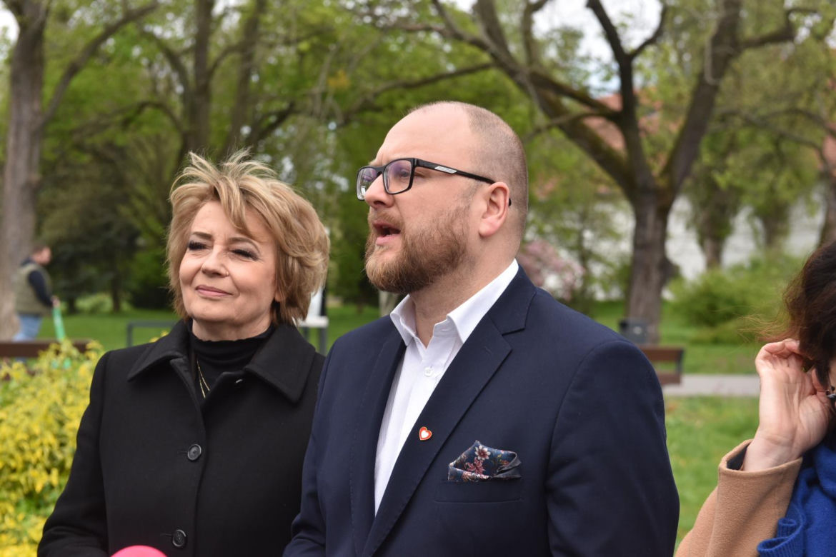 Gwiazdy Koalicji Obywatelskiej w Toruniu. Wspierają Pawła Gulewskiego