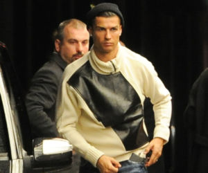 Cristiano Ronaldo z rodziną w Londynie
