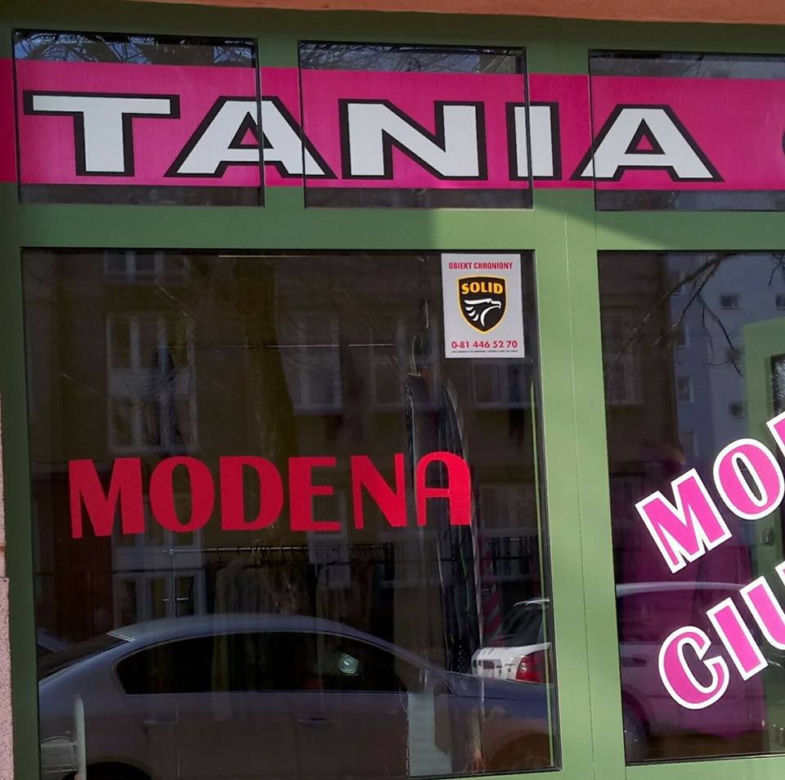 Modena Tania Odzież, ul. Sieroca 8