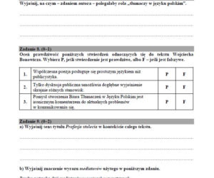egzamin maturalny język polski 2018 MATURA