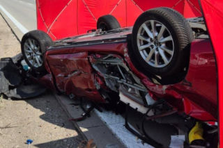 Tragiczny wypadek na A4. Nie żyje kobieta, autostrada zablokowana w kierunku Wrocławia