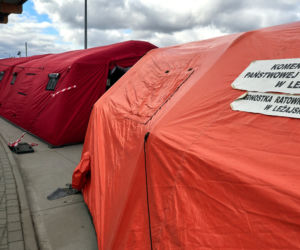 Podkarpaccy strażacy angażują się w pomoc humanitarną [GALERIA]